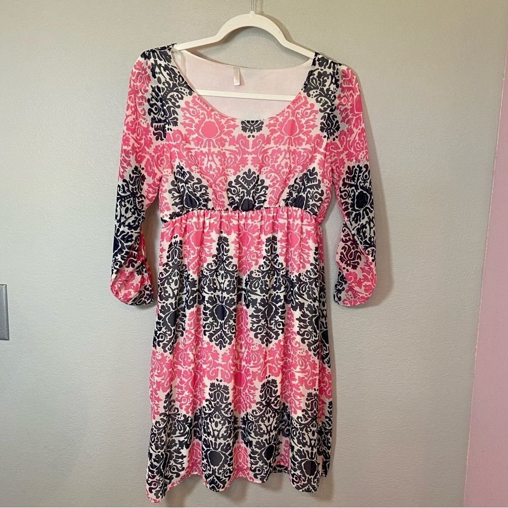 Pinkblush Maternity Dress-Small. B70